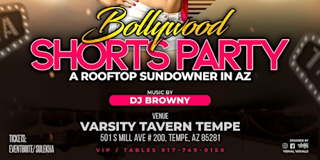 AZ BOLLYWOOD GRAD PARTY | MAY 4TH | DJ BROWNY | TEMPE |