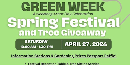 Hauptbild für Spring/ Arbor Day Celebration