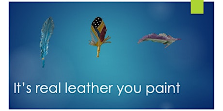 Paint a Leather Feather