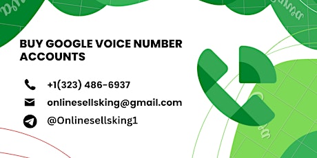 Buy Google Voice Accounts And Number