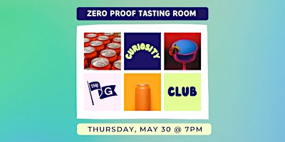Curiosity Club: Zero Proof Tasting Room primary image