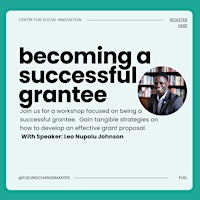 How to Be A Successful Grantee primary image