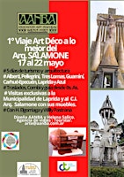 Primaire afbeelding van Presentación del 1° gran viaje Art déco a la obra del Arq. SALAMONE por 8 localidades
