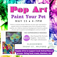 Imagem principal do evento Pop Art Paint Your Pet Class