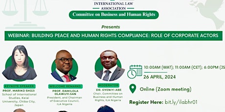 Building Peace and Human Rights Compliance: Role of Corporate actors