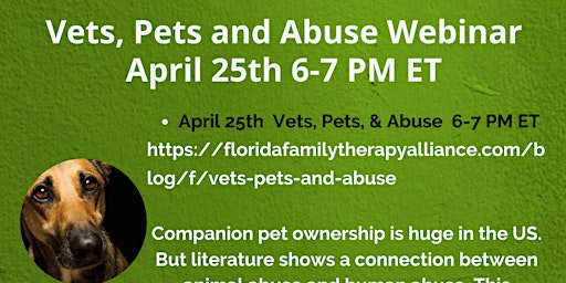Hauptbild für Vets, Pets and Abuse