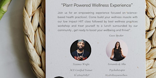 Plant Powered Wellness Experience primary image