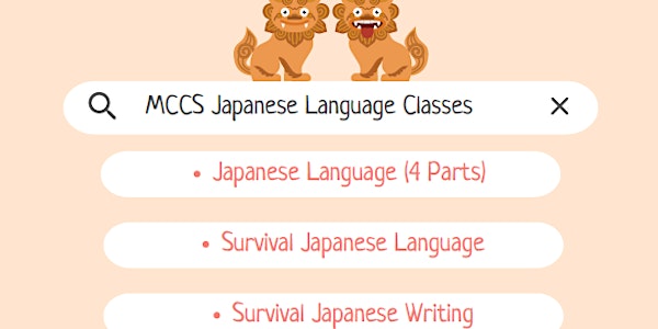 MCCS Okinawa: Survival Japanese Writing