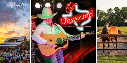 Image principale de George Strait covered by Unwound / Texas wine / Anna, TX