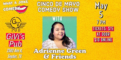 Image principale de Cinco de Mayo Comedy Show