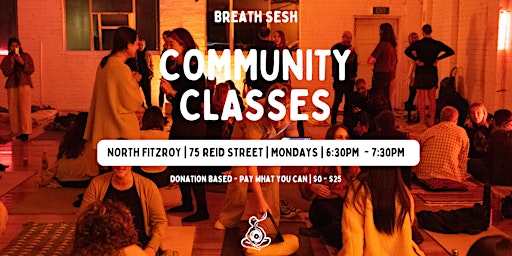 Imagem principal do evento Breath Sesh Community Classes