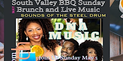 Imagem principal do evento Sunday Blue Room Brunch feat DNA Music & the Sound of the Steelpan