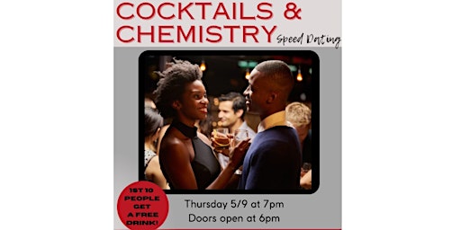Imagem principal do evento Cocktails and Chemistry Speed Dating