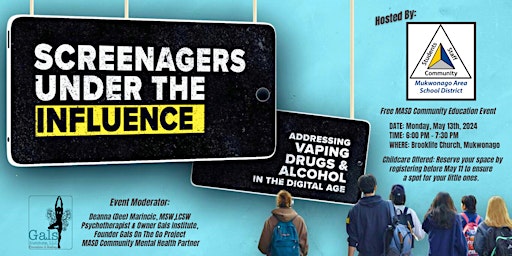 Imagem principal do evento Screenagers Under The Influence: Addressing Vaping, Drugs, and Alcohol