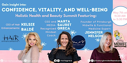 Primaire afbeelding van Holistic Health and Beauty Summit for Women Experiencing Hair Loss