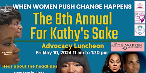 The 8th Annual For Kathy's Sake Advocacy Luncheon  primärbild