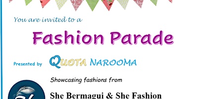 Quota Club Narooma Inc Fashion Parade primary image