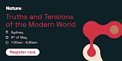 Image principale de Truths & Tensions of the Modern World | Sydney event