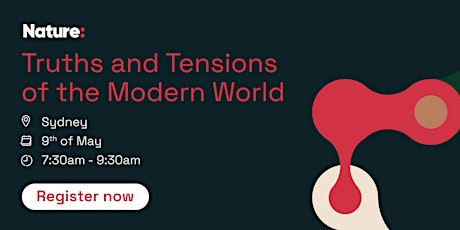 Truths & Tensions of the Modern World | Sydney event primary image