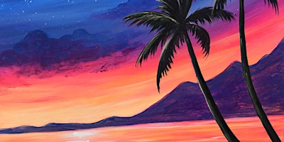 Imagen principal de Seaside Sunset - Paint and Sip by Classpop!™
