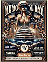 All White Memorial Day Boat Party primary image