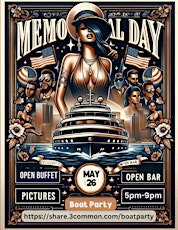 All White Memorial Day Boat Party