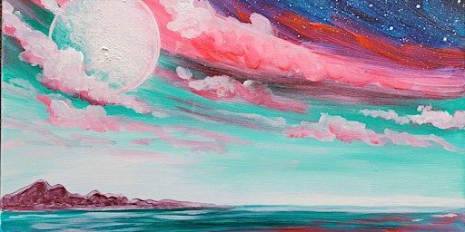 Imagem principal do evento Moon Island - Paint and Sip by Classpop!™