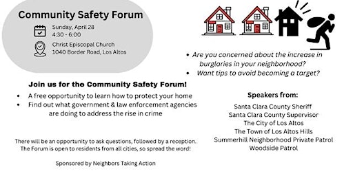 Image principale de Community Safety Forum