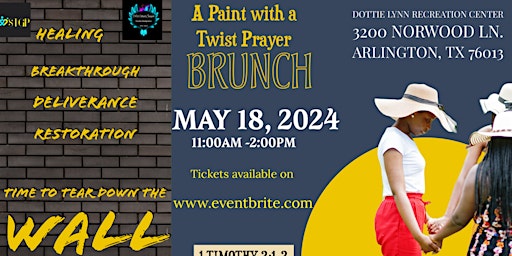 Imagem principal do evento A Paint with a Twist Prayer Brunch