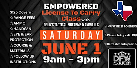 EMPOWERED License To Carry with OGUNS