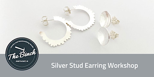 Imagem principal de Silver Stud Earrings - Jewelry Workshop