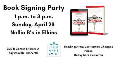 Book Signing Party for Jamie Anne Smith, Author of Destination Changes primary image