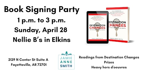 Book Signing Party for Jamie Anne Smith, Author of Destination Changes