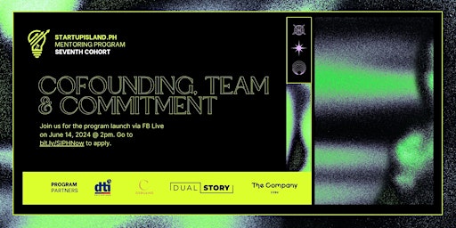 Cofounding, Team and Commitment | Startup Mentoring Program #SIPH7 primary image