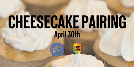 Imagem principal do evento Cheesecake pairing