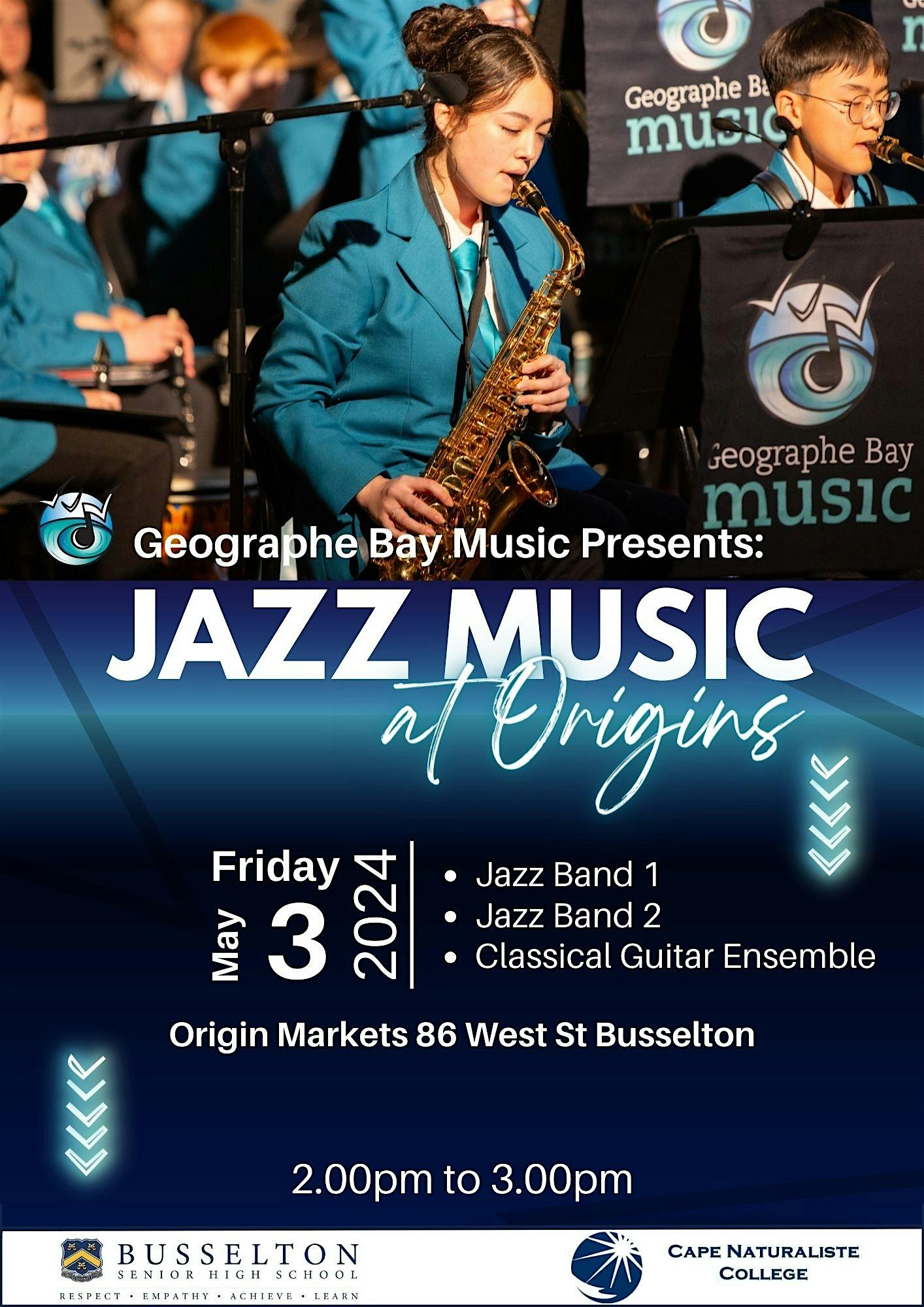 Geographe Bay Music presents: Jazz Music at Origins