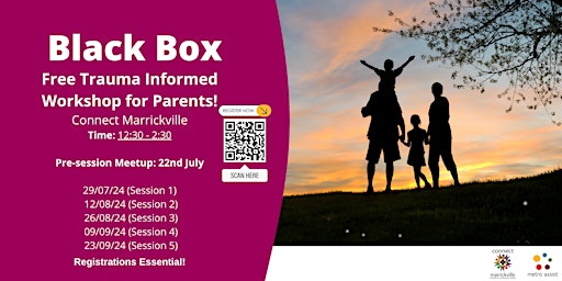 Primaire afbeelding van Black Box Parenting Workshop - 5 week fortnightly | starting  22nd July