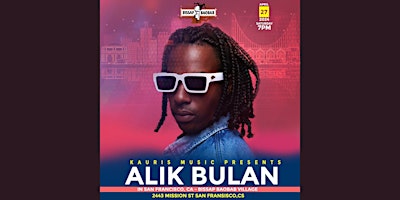 Imagem principal do evento ALIK BULAN / AFRO POP MUSIC