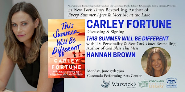 Carley Fortune with Hannah Brown