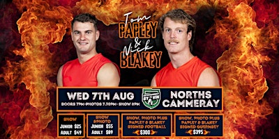 Tom Papley & Nick Blakey LIVE in Sydney! primary image