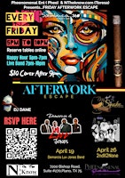 FRIDAY AFTERWORK  ESCAPE April 19 primary image