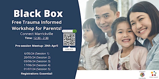 Primaire afbeelding van Black Box Parenting Workshop - 5 week fortnightly | starting 29th April