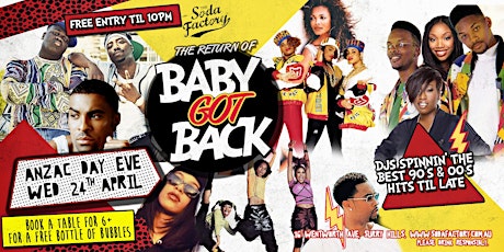 Baby Got Back 90s & 00s Soda Party