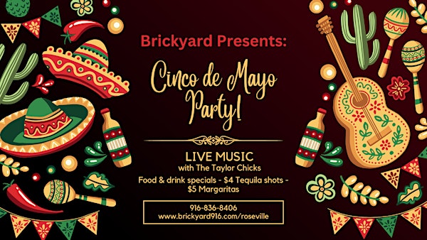 Cinco De Mayo Weekend Party - Call to make reservations