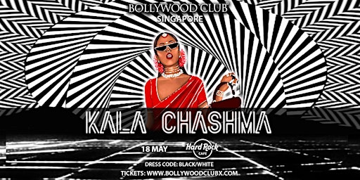 Imagem principal de Bollywood Club - KALA CHASHMA at Hard Rock Cafe, Singapore