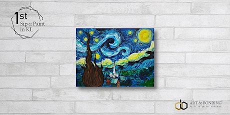 Sip & Paint Night : Starry Night by Van Gogh primary image