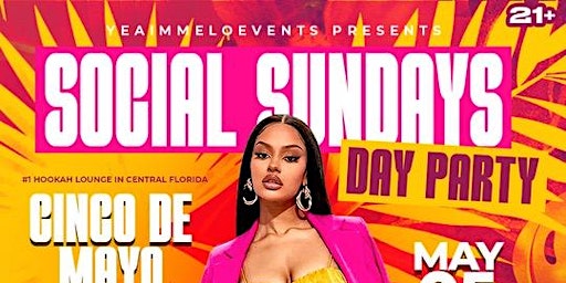 Social Sundays - Day Party - COSMO - Cinco De Mayo  primärbild