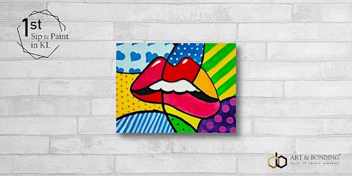Primaire afbeelding van Sip & Paint Night : POP Lips
