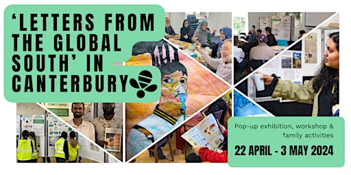 Imagem principal do evento 'Letters from the Global South' pop-up exhibition & activities (Canterbury)
