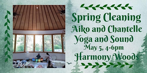 Imagem principal do evento Spring Cleaning Yoga and Soundbath with Chantelle and Aiko